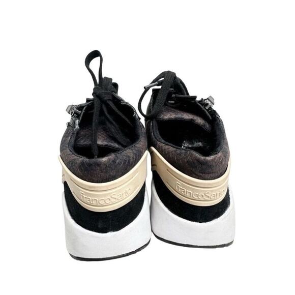 Franco Sarto Sneakers Size 7 Leather Imperial Lace Up Fashion Shoes - Picture 8 of 10